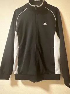クーポン500♥️adidas アディダス ジャージ 黒 白 レディース M