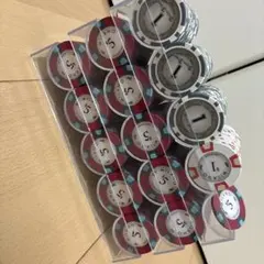 ミラノ　ポーカーチップ　クレイ