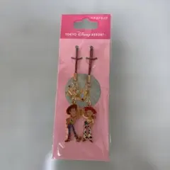 ディズニートイストーリー ストラップ ウッディとジェシー