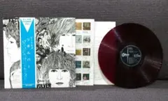 ビートルズ　LP　リボルバー　OP- 7600　水色V 帯　赤盤　補充表 ビートルズ / リボルバー [※国内盤,品番:OP 7600,赤盤］ (LPレコード