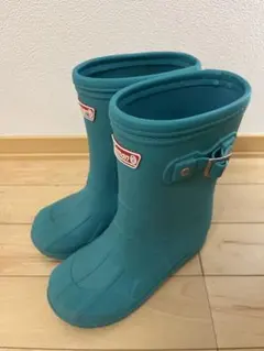 Coleman キッズ レインブーツ 長靴 ターコイズブルーのサムネイル