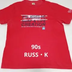 90s RUSS.K サーフ・ライフ・クリエーション Tシャツ old surfのサムネイル