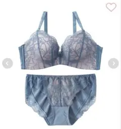 aimerfeel ブラジャーショーツセット ブルー