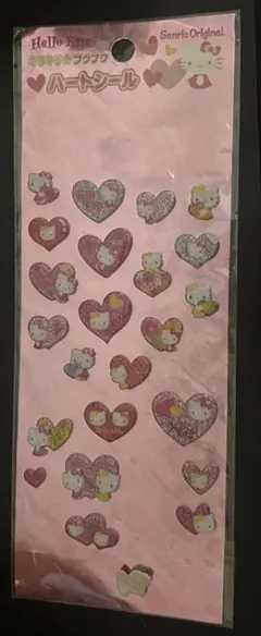 サンリオ ハート型シールセット キティ レア シール