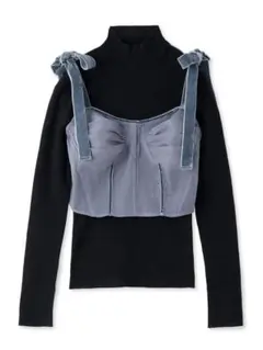 スナイデル　ビスチェセットニットプルオーバー