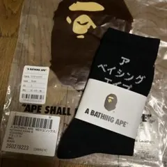 A BATHING APE ソックス　靴下　Sサイズ アベイシングエイプ