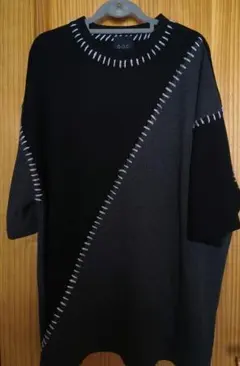 G.O.C. アシンメトリックニット Lのサムネイル