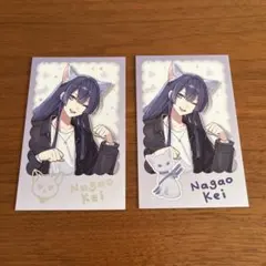 にじさんじ わんにゃんdays チェキ風カード長尾景