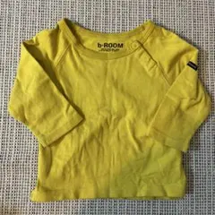 b:ROOM 長袖Tシャツ イエロー