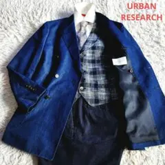 URBAN RESEARCH デニム セットアップ スリーピース ベスト XL位のサムネイル