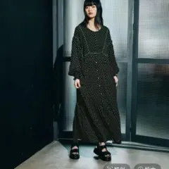 MODE NOME CORE 2WAYマキシプリントワンピース