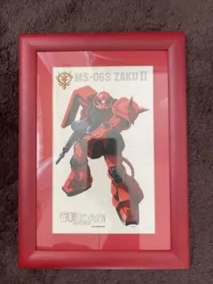 THE OFFICIAL GUNDAM FACT FILE 額装ポスター