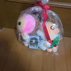 ピンキーモンキーのぬいぐるみ2体セット　ツリーの置物付きのサムネイル