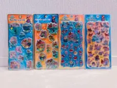 1セットのみ　ディズニー　ズートピア　プチドロップシール　ウォーターシール　4点