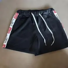 REPPi ロゴ入り ブラックショートパンツのサムネイル
