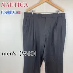 ●SC4【US輸入】ノーティカ スラックス グレー系 men's【W40】のサムネイル