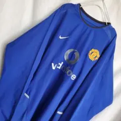 ナイキ マンチェスターユナイテッド 長袖 ユニフォーム 2003 マンチェスター・ユナイテッド 2002-03 Nike 選手用 アウェイ長袖