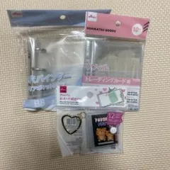 DAISO B8 3穴バインダートレカリフィル アルバムキーホルダー シール帳