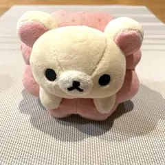 コリラックマ　ミスタードーナツコラボ　ぶらさげぬいぐるみ　マスコットキーホルダー