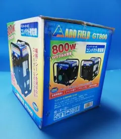 ADD FIELD GT800 インバーター発電機 800W 100V 1発始動 動作確認済み ポータブル発電機1発始動 発電OK ADD FIELD アドフィールド GT800 インバーター式携帯 発電機 2