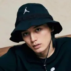 専用　新品　未使用　JORDAN ジャンプマンロゴ ブラック バケットハット