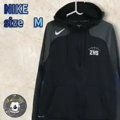 アメリカ古着Nike Therma-Fit ジップアップウェア M ブラック