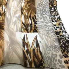 シルク100％【EMILIO PUCCI】ストール プッチ柄 イタリア製 ロゴ