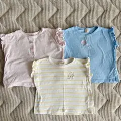 petit main Tシャツ 3枚セット 100cm