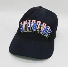 supreme CAP Stacked Cordura 6-Panel BLK