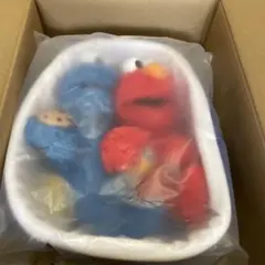 セサミストリート 明治エッセルスーパーカップぬいぐるみ　未使用　新品