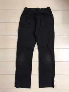 マタニティ パンツ 黒とデニム　2本セット