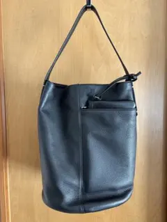 HMAEN（アエナ）】スクエアサコッシュ ショルダーバッグ ダークグレー 