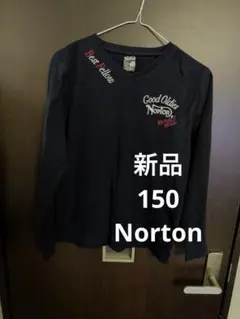 ⭐︎Norton 長袖カットソー ネイビー150