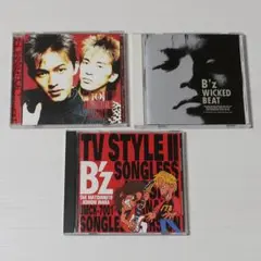 ３枚 B'z BAD COMMUNICATION TV STYLE Ⅱ他 CD
