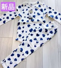 ❤︎即日発送❤︎新品❤︎プチバトー❤︎完売❤︎ハート柄❤︎長袖パジャマ❤︎6才のサムネイル