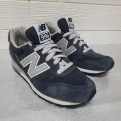 【美品】ニューバランス M996NAV 25cm USA製 ネイビー