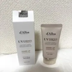 美品 ダルバ 正規品 箱付きウォータフルトーンアップサンクリーム カバーベージュ