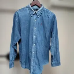 Ralph Lauren ラルフローレン デニム ダンガリー BDシャツ L