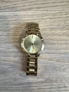 Michael Kors MK3179 ゴールド 腕時計 本体 電池切れのサムネイル