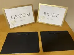 新郎新婦ウェルカムボードセット