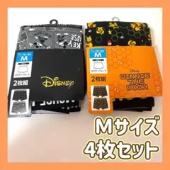【新品 未使用】ディズニーボクサーパンツ4枚セット Mサイズのサムネイル