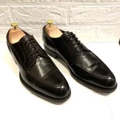 【極美品/保革フルメンテ】ジョンストン&マーフィー 濃茶 24.5cm Uチップのサムネイル