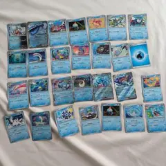 ポケモンカード 水タイプ まとめ売り 9枚セット - メルカリ