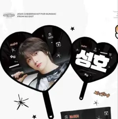 ソンホ うちわ ハート型 マスター