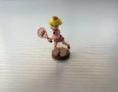チョコエッグ　スーパーマリオスポーツ　6.ピーチ(テニス)