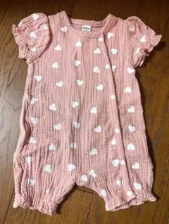 ベビー服 ハート柄 3-6M 夏服のサムネイル
