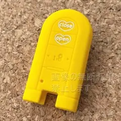 キャスト♥タント♥など ダイハツシリコンキーカバー キーケース イエロー