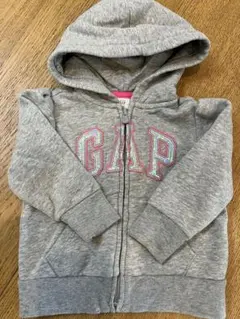 GAP フード付きトレーナー 2歳用 グレー