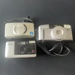 【ジャンク】OLYMPUS KONICA CANON コンパクトフィルムカメラのサムネイル