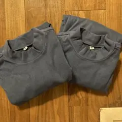★2枚セット★ ユニクロ フリース ハイネック Tシャツ　160￼cm